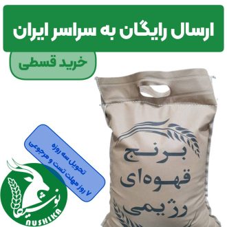 برنج قهوه‌ای سبوس دار رژیمی - کیسه ۵ کیلویی